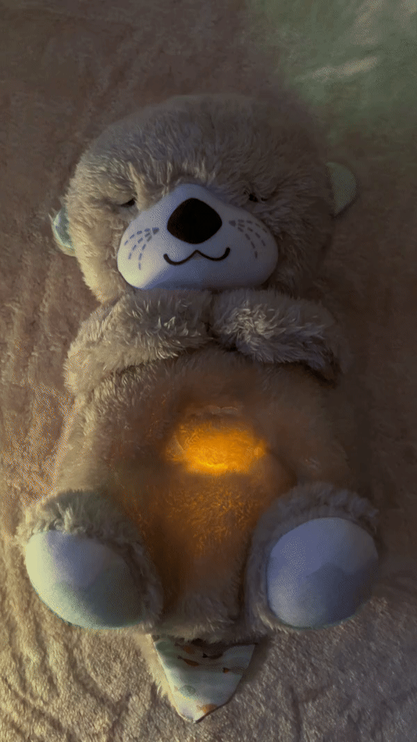 peluche nutria que respira
